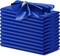 12 PCS Satin Cloth Napkins – 17×17 Inch Square Reusable Table Napkins for Wedding, Banquet & Party Decor